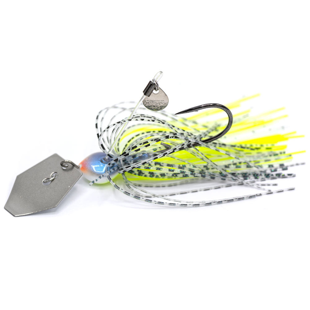 10FTU Iyoken Chatter Addy 12 oz 14 g Chartreuse Shad