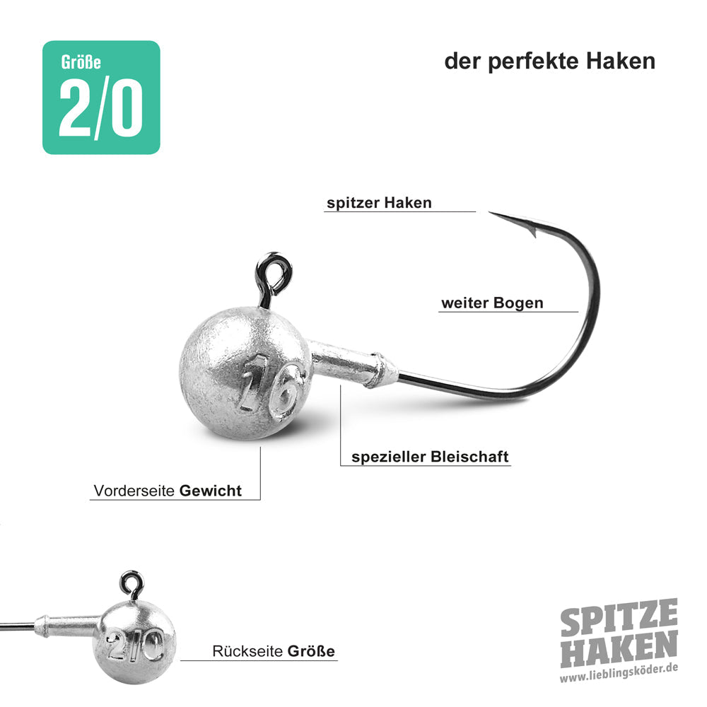 Lieblingskoeder Spitze Haken 20 5,0 g