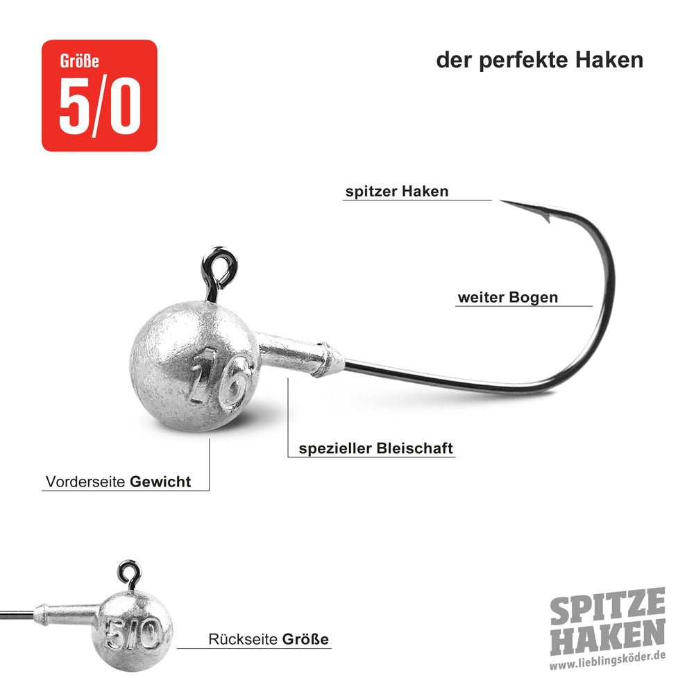 Lieblingskoeder Spitze Haken 50 10,0g
