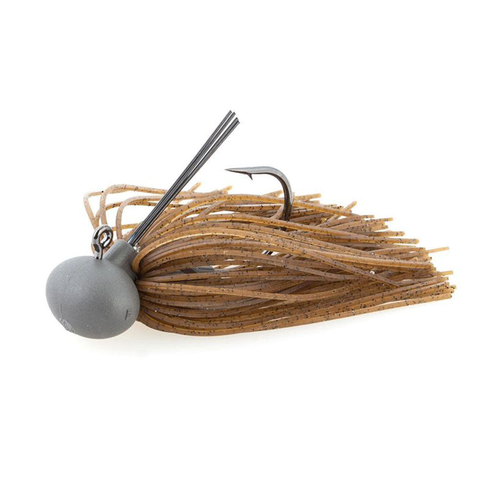 Keitech Tungsten Rubber Jig Model II 14 g 12 oz Dark Green Pumpkin