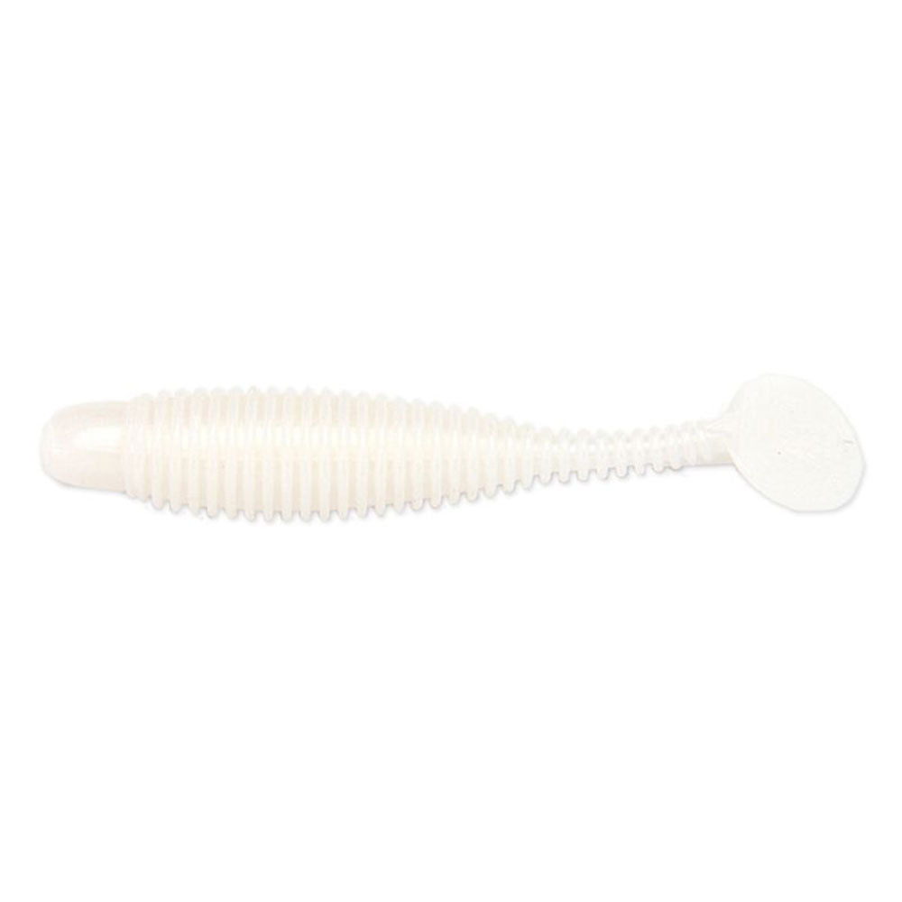 Lunker City Grubster 7,2 cm 2,75 Albino Shad