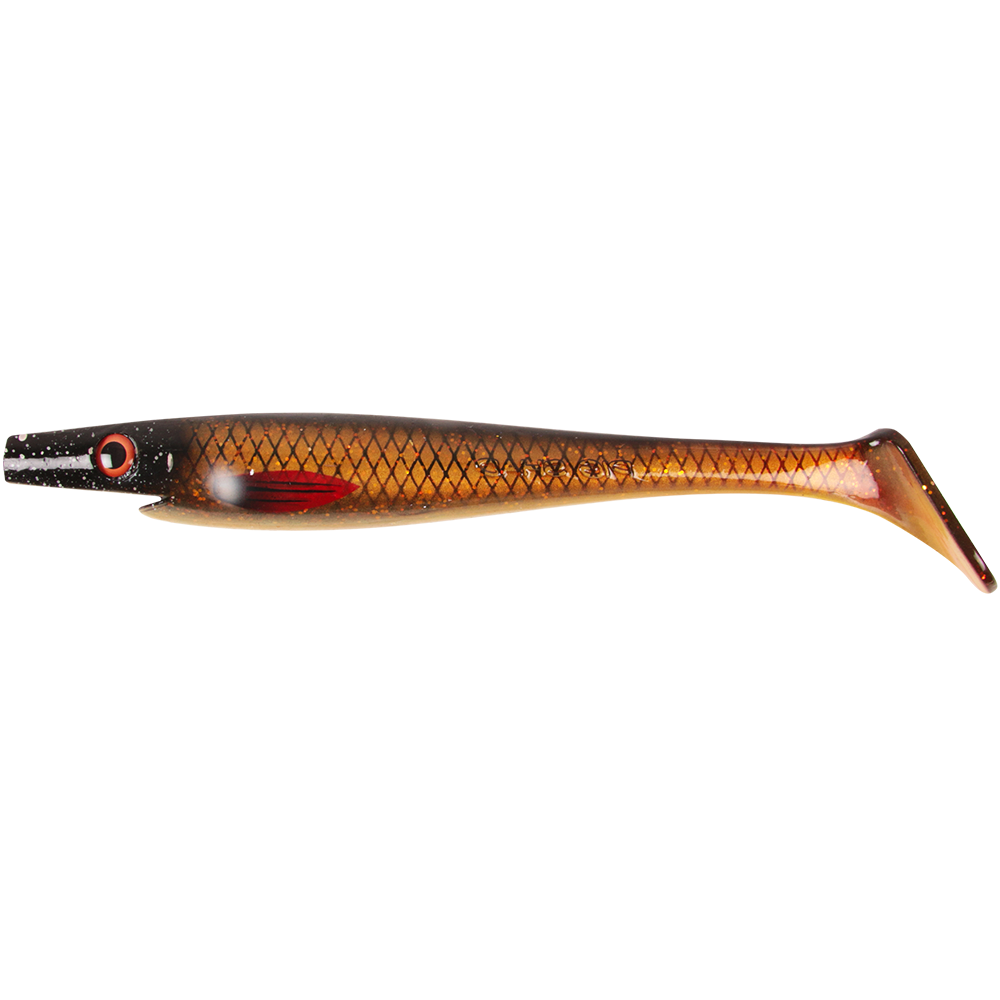 Strike Pro The Pig Shad 9" (23 cm) Copper Carp