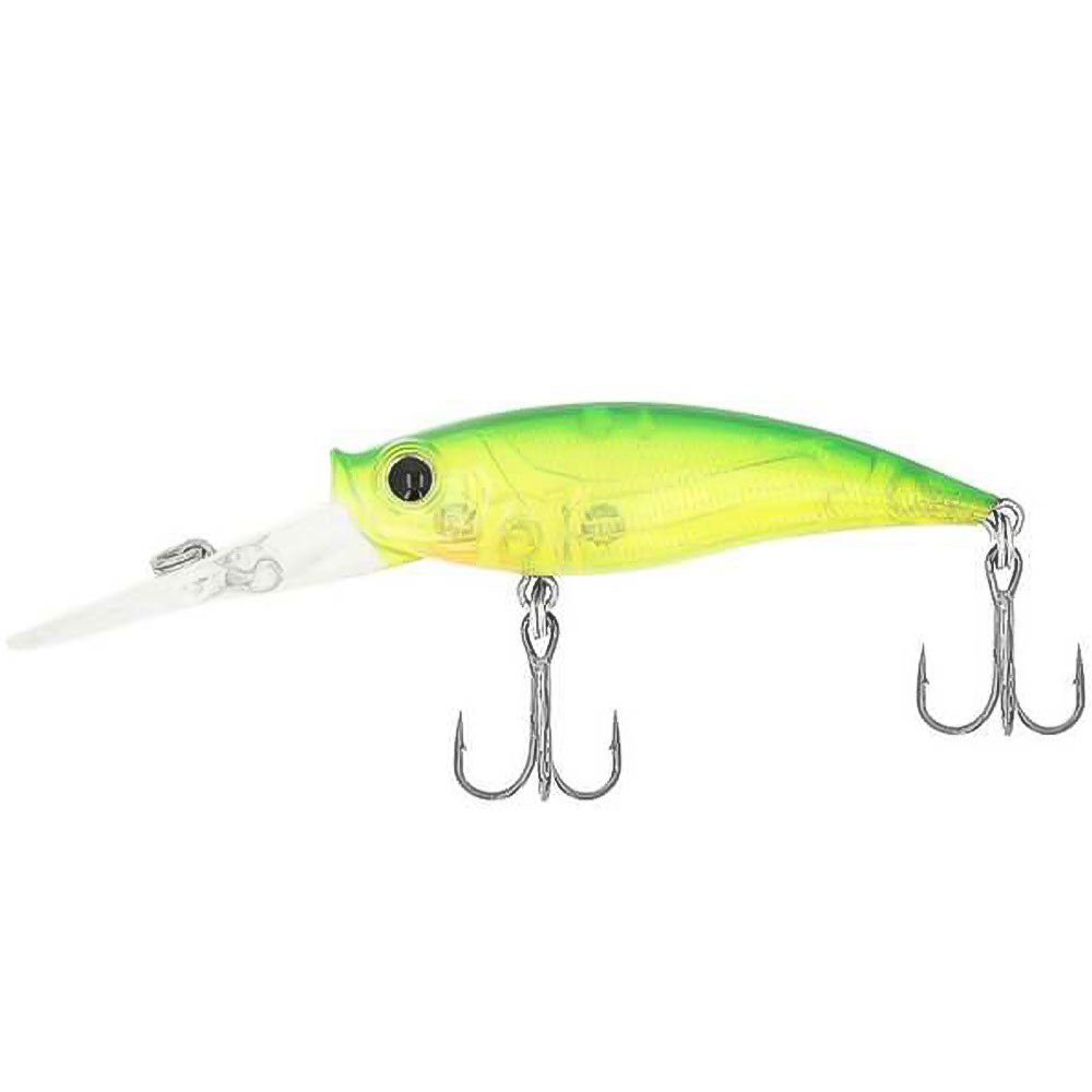 A TEC Crazee Shad 59 SF Medium Runner Mittellaeufer Skeleton Chart