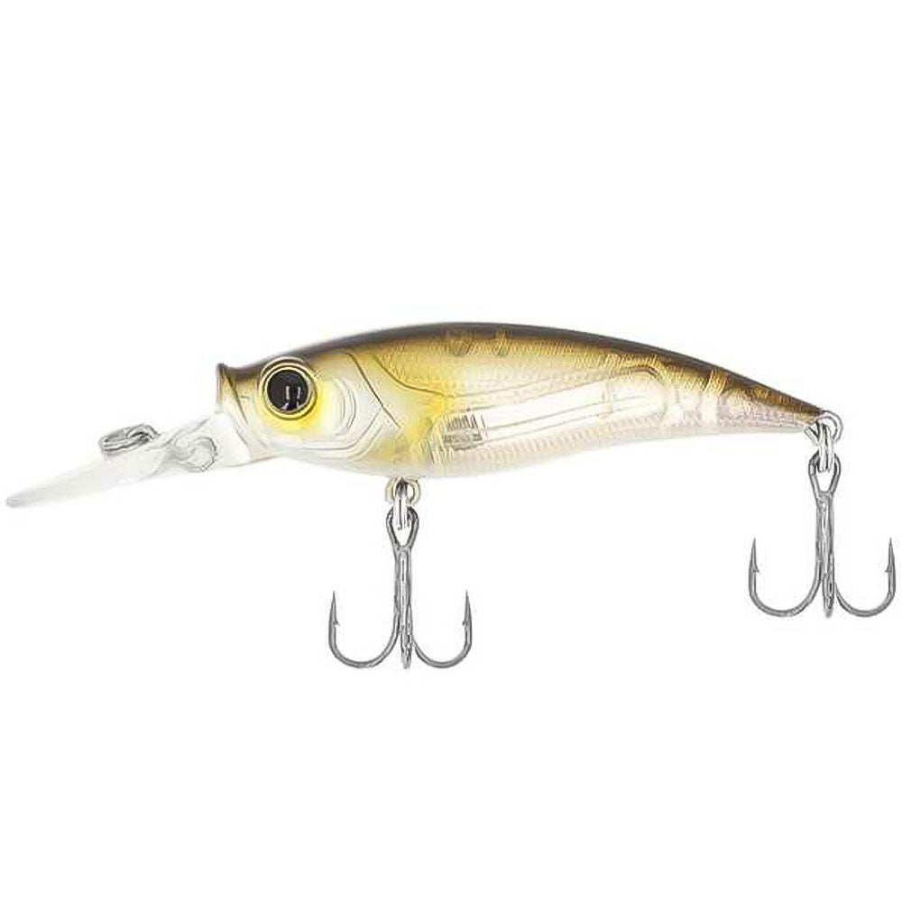 A TEC Crazee Shad 59 SF Shallow Runner Flachlaeufer Ghost Wakasagi