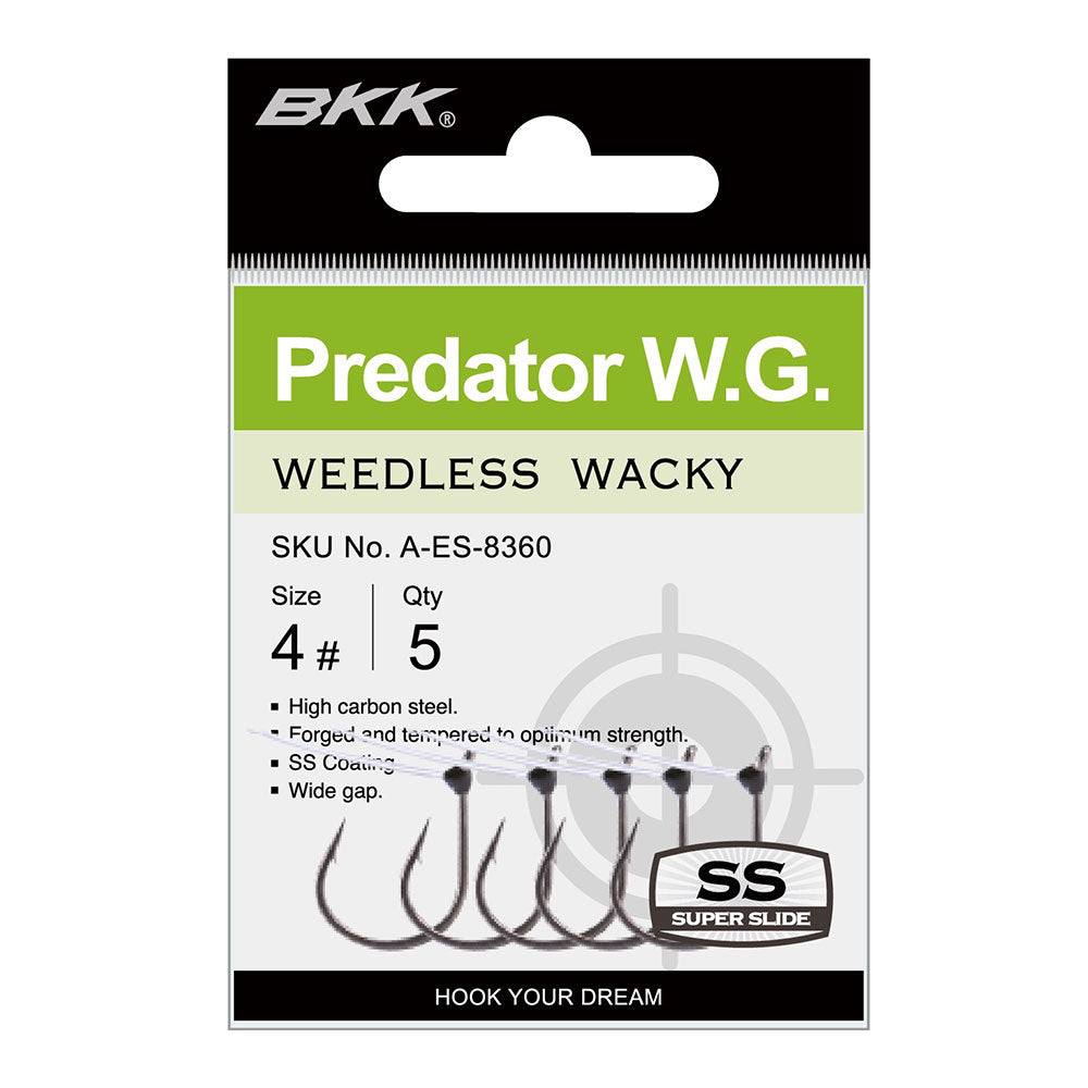 BKK Predator WG Weedless Wacky Hook 4
