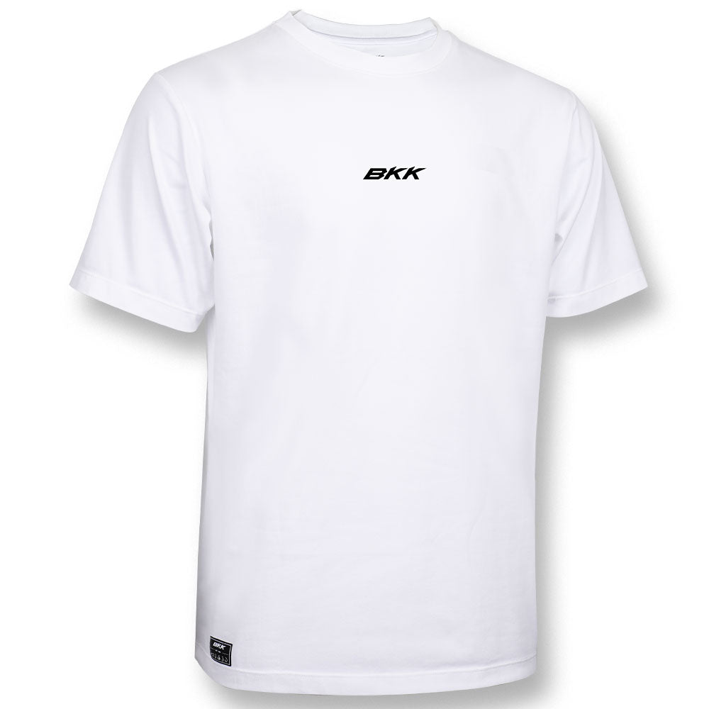 BKK-Short-Sleeve-Casual-Shirt-Bass-White-Vorderseite S / M / L / XL / XXL / XXXL / XXXXL