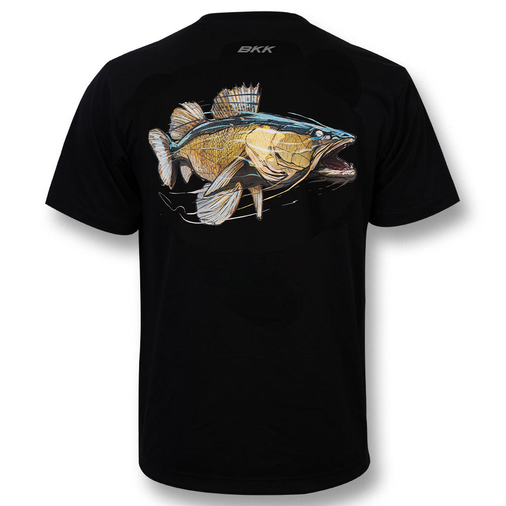 BKK-Short-Sleeve-Casual-Shirt-Zander-Black-Vorderseite S / M / L / XL / XXL / XXXL / XXXXL