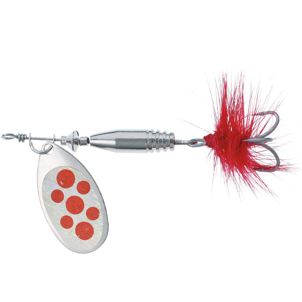Balzer Colonel Classic Spinner Gr 2 5 g Silber Rote Punkte