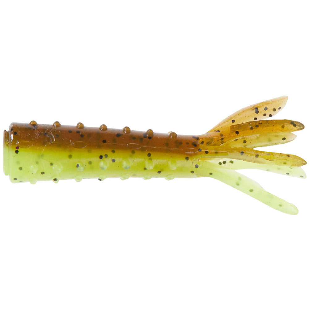 Balzer Shirasu Street Hairy Tube 4,5 cm Green Pumpkin