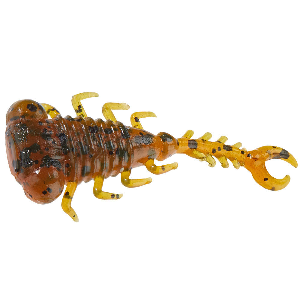 Balzer Shirasu Street Micro Beast 3,8 cm Green Pumpkin Amber Red