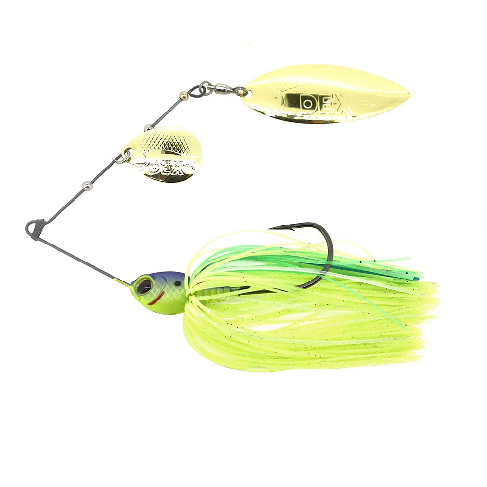 Berkley DEX Spinnerbait 14 g Blue Back Chartreuse