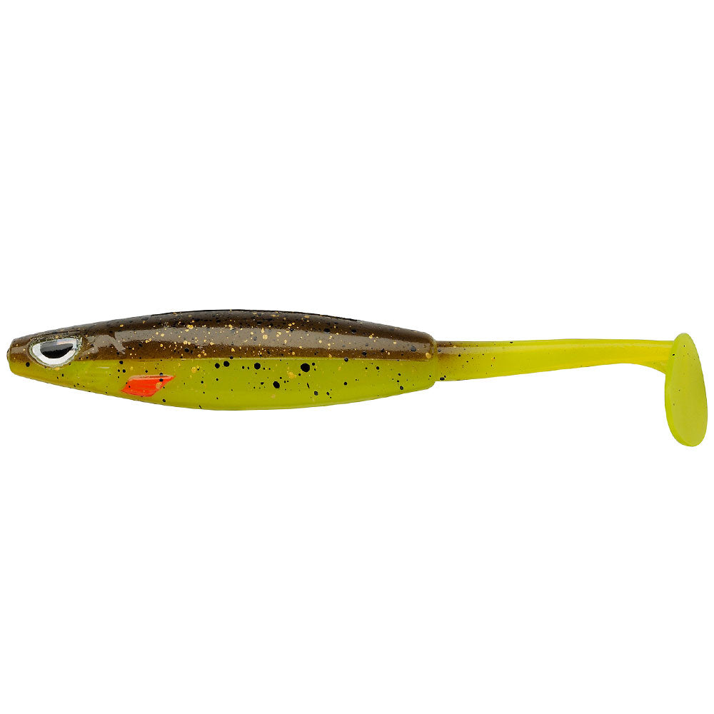Berkley Sick Vibe 9 cm Brown Chartreuse
