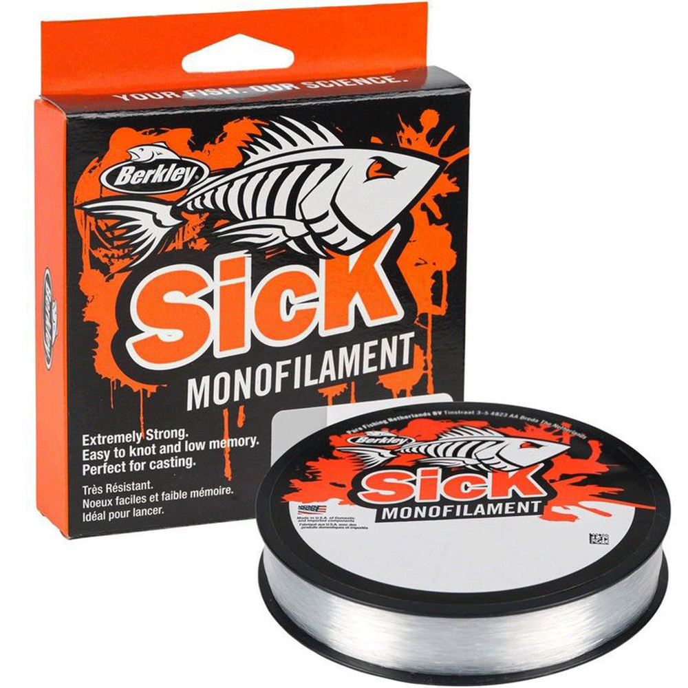 Berkley Sick Monofilament Clear 2,1 kg 0,14 mm