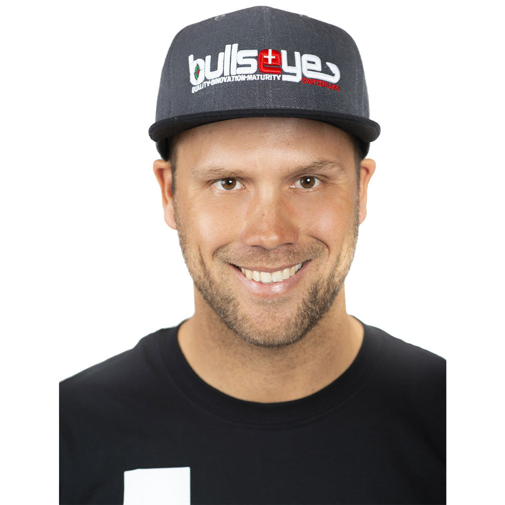 Bullseye Snapback Cap let em go, let em grow