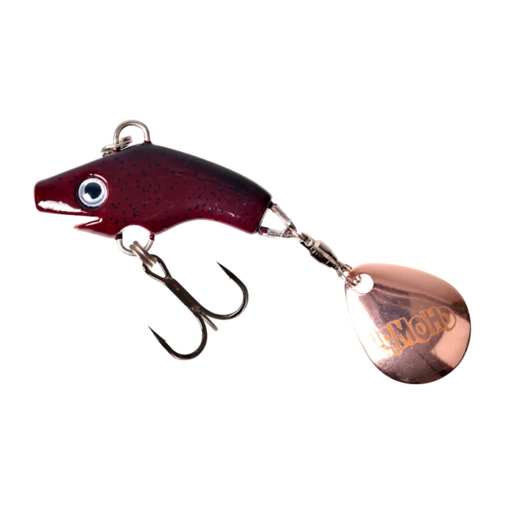 CWC Pig Jig Spin 15 g / 21 g Motoroil Pepper