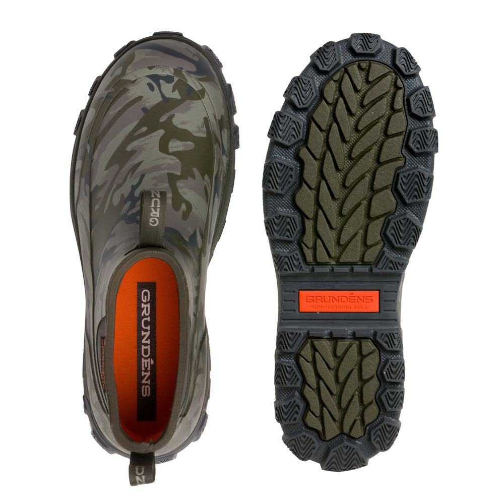 GRUNDENS Deviation 6 Ankle Boot Refraction Camo Stone Details