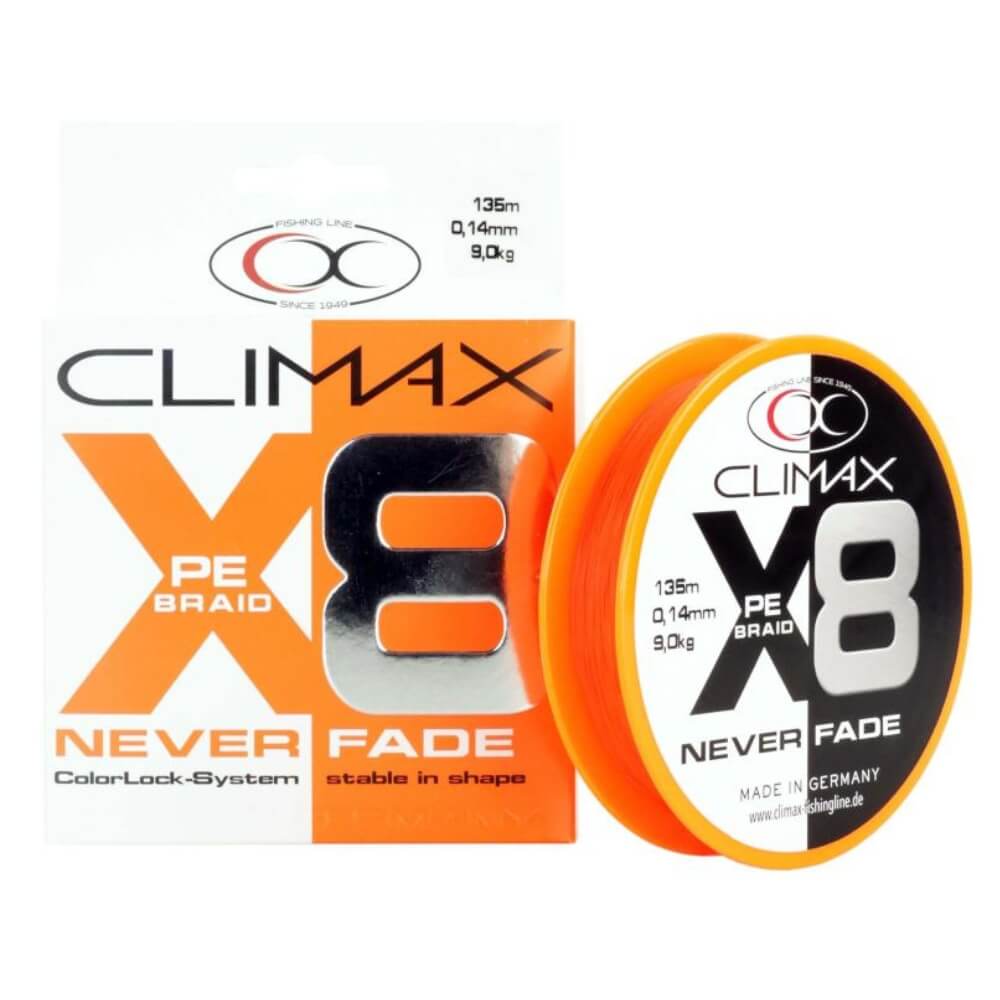 Climax PE X8 Neverfade Hi Vis Orange