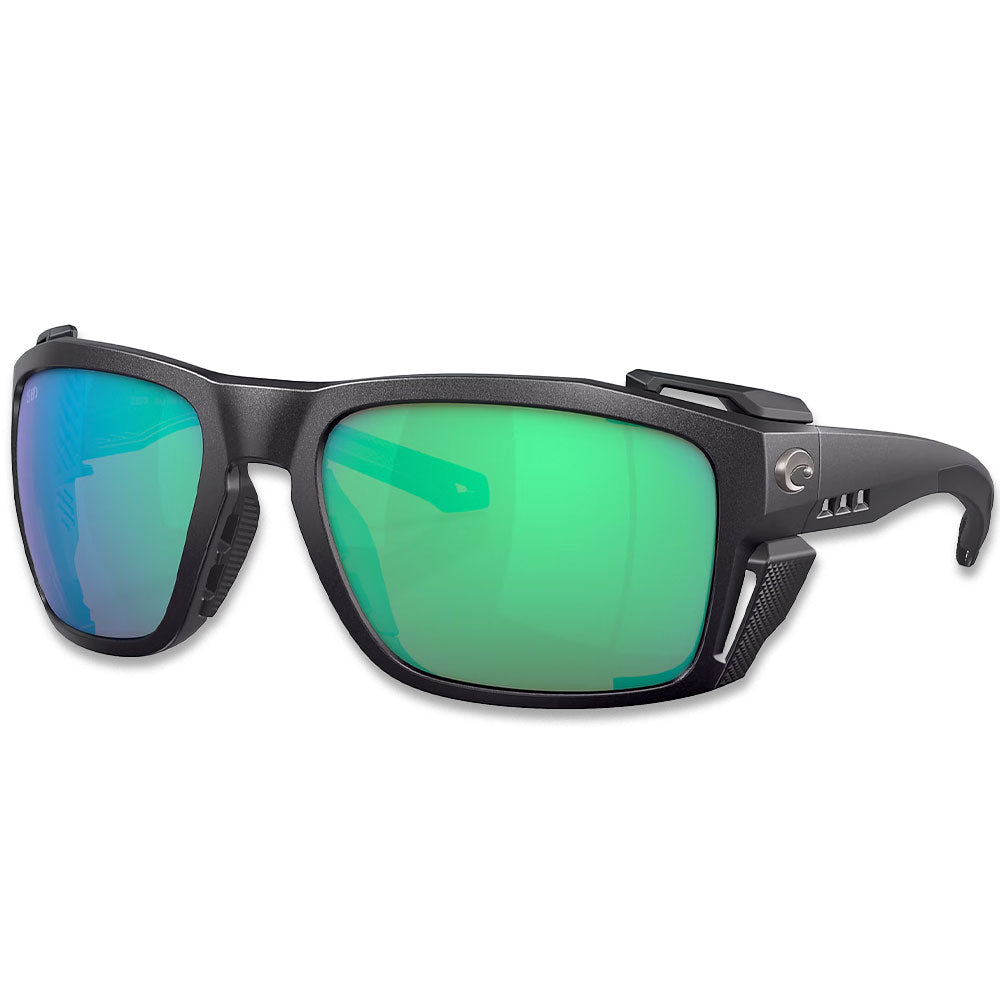 Costa-Del-Mar-King-Tide-8-580G-Polarisationsbrille-Black-Pearl-Green-Mirror-Dynamische-Ansicht