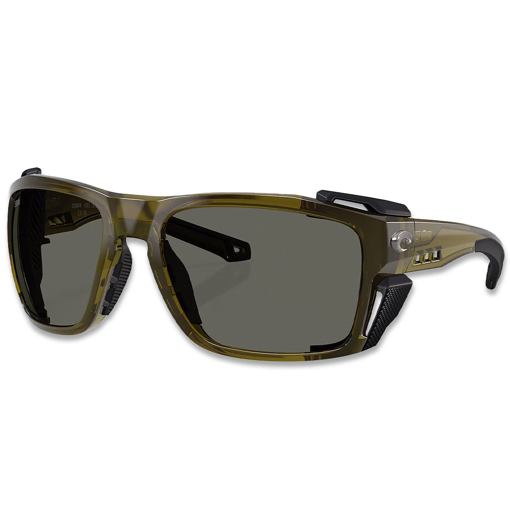 Costa-Del-Mar-King-Tide-8-580G-Polarisationsbrille-Seagrass-Gray-Dynamische-Ansicht
