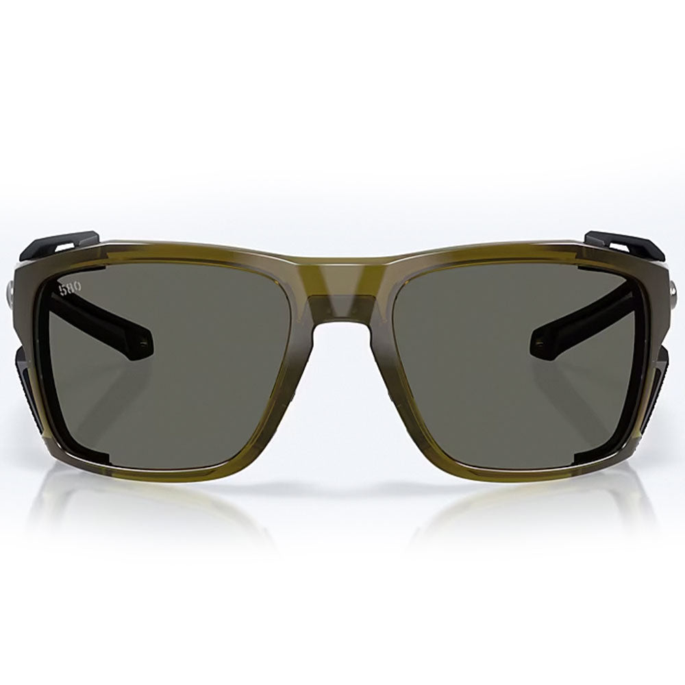 Costa-Del-Mar-King-Tide-8-580G-Polarisationsbrille-Seagrass-Gray-Frontansicht