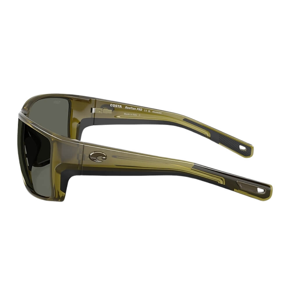 Costa Del Mar Reefton Pro (06S9080) 580G / Polarisationsbrille Seagrass / Gray Seite