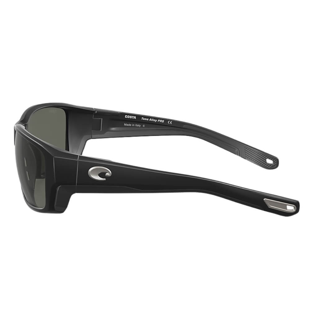 Costa Del Mar Tuna Alley Pro (06S9105) 580G / Polarisationsbrille Matte Black / Gray Seite