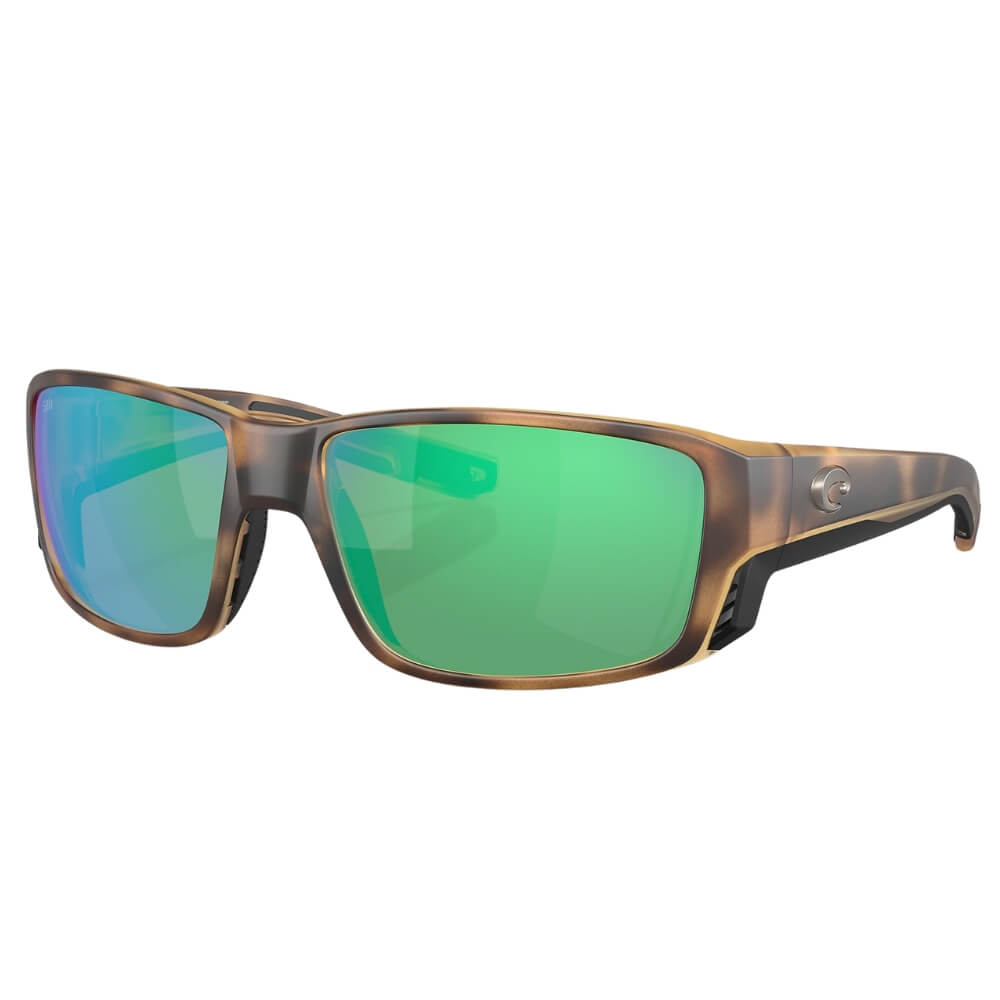 Costa Del Mar Tuna Alley Pro (06S9105) 580G / Polarisationsbrille Matte Tortoise / Green Mirror