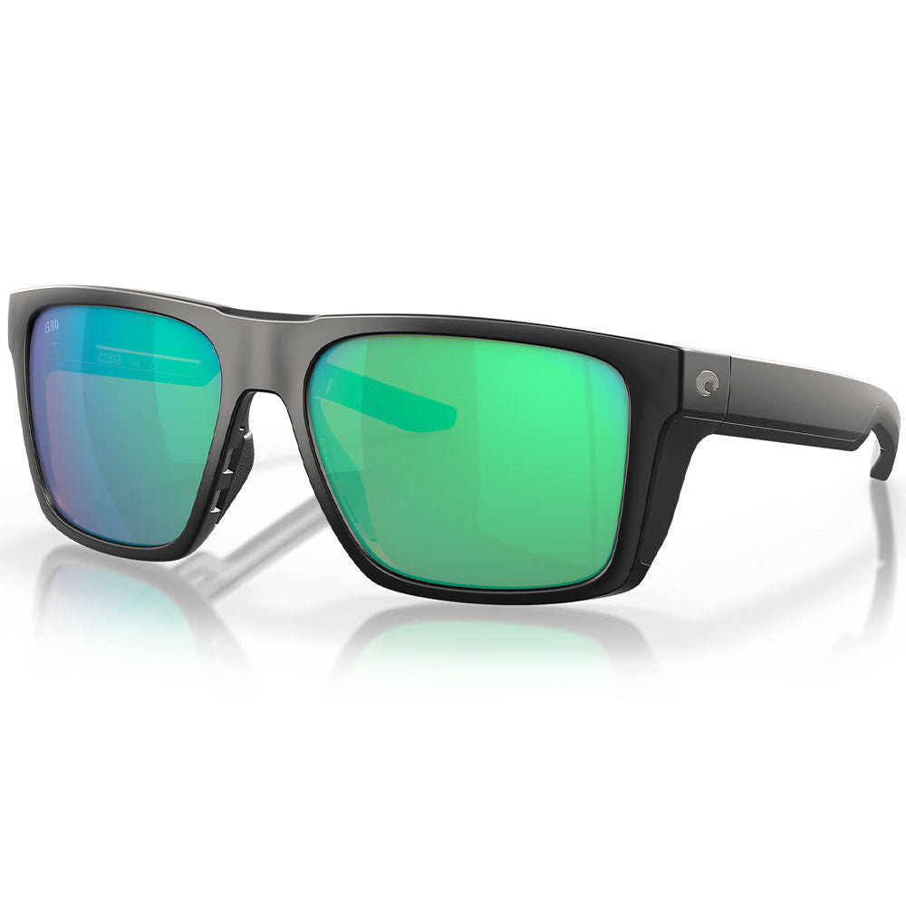 Costa Del Mar Lido 06S9104 580G Polarisationsbrille Matte Black Green Mirror