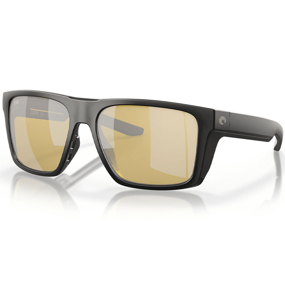 Costa Del Mar Lido 06S9104 580G Polarisationsbrille Matte Black Sunrise Silver Mirror