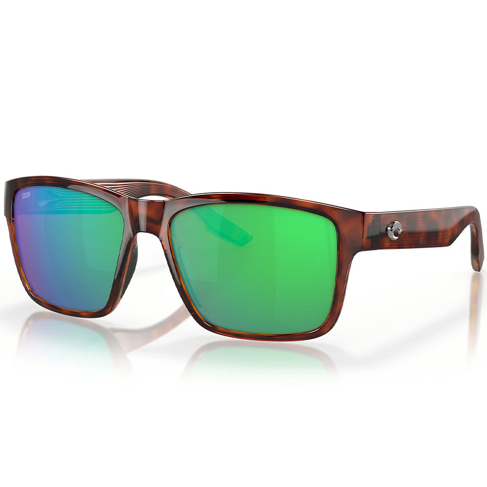 Costa Del Mar Paunch 06S9049 580P Polarisationsbrille Tortoise Green Mirror