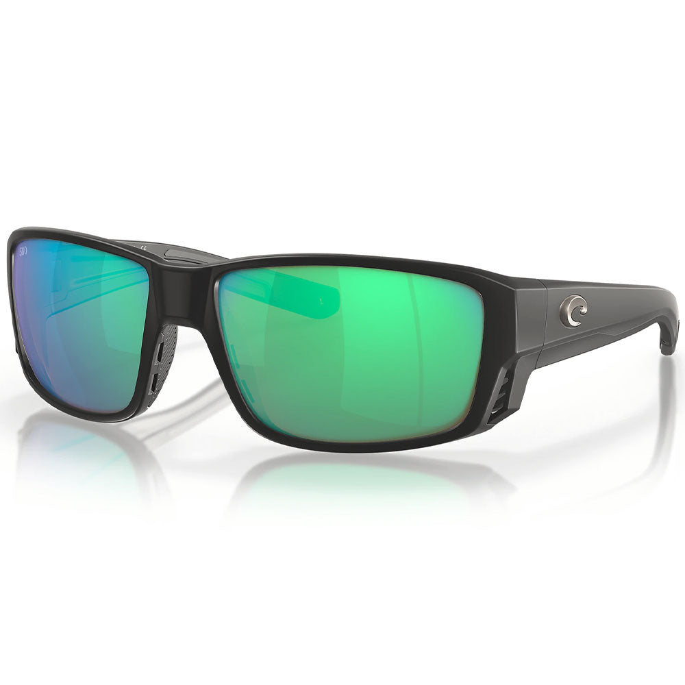 Costa Del Mar Tuna Alley Pro 06S9105 580G Polarisationsbrille Matte Black Green Mirror