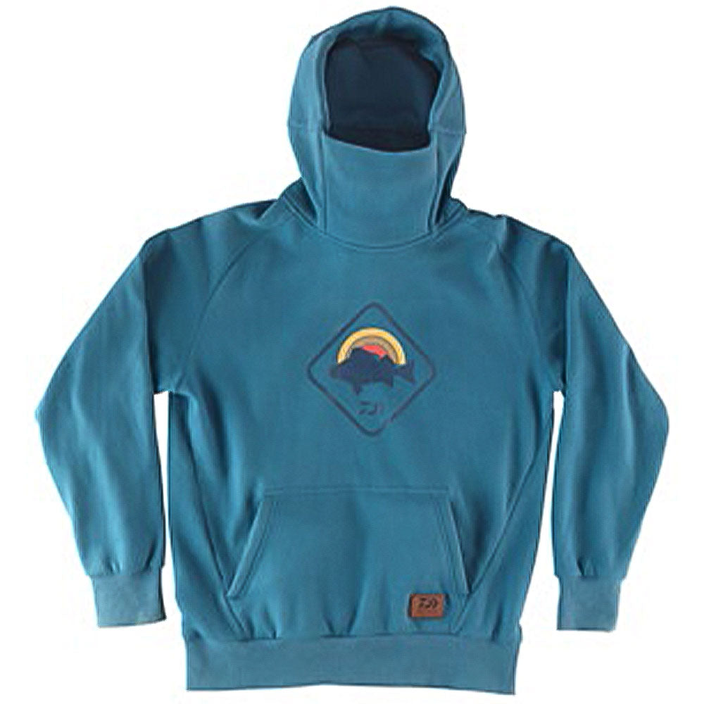 Daiwa D VEC Hoodie Perch Blue L