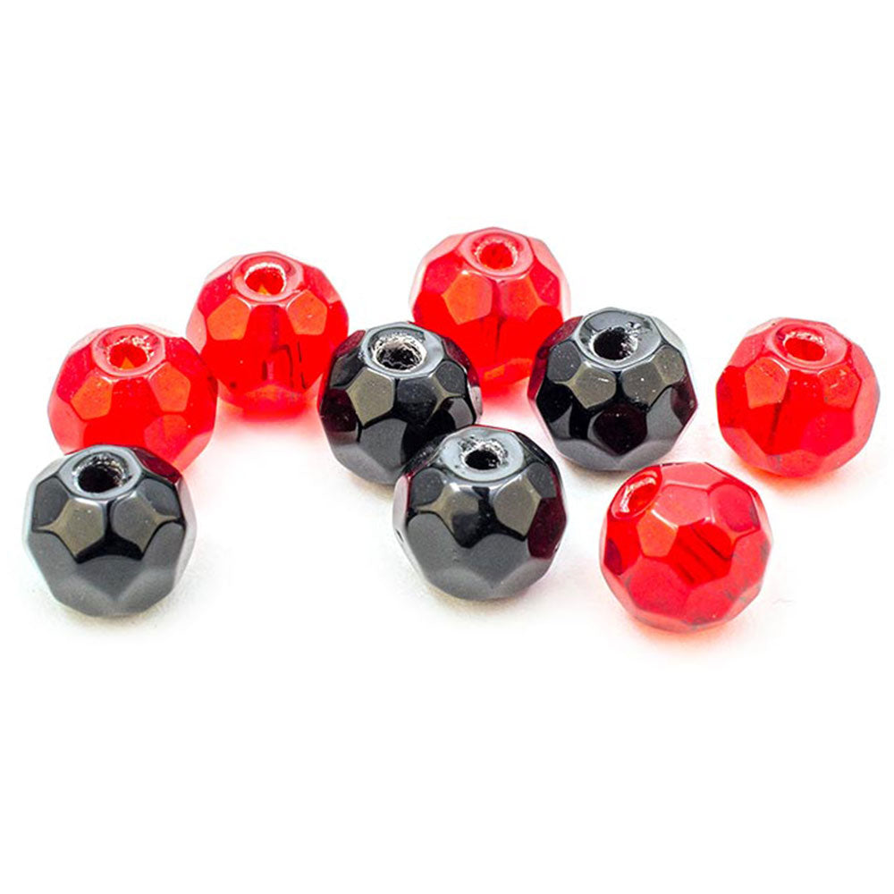 Darts SBS Facettierte Glass Beads Mix 6,0 mm