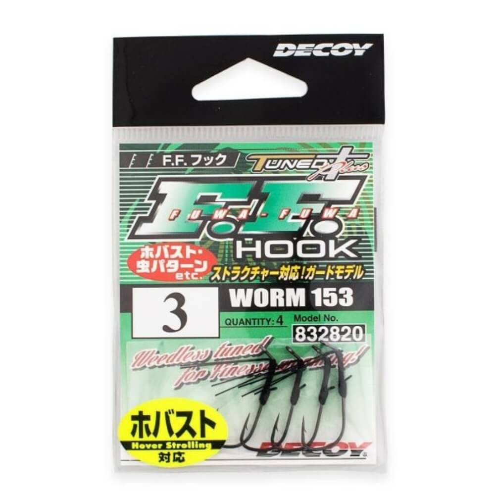 Decoy Worm153 FF Hook Packung