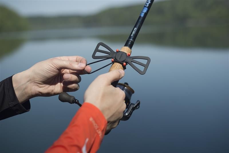 Deeper Smartphone Halterung fuer Angelrute