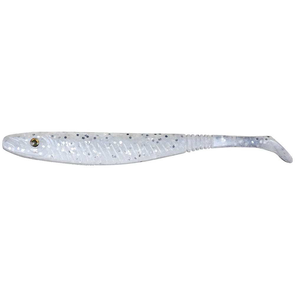 Fishus Espetit Soft Shad 8,0 cm 2,4 g White Silver Flake