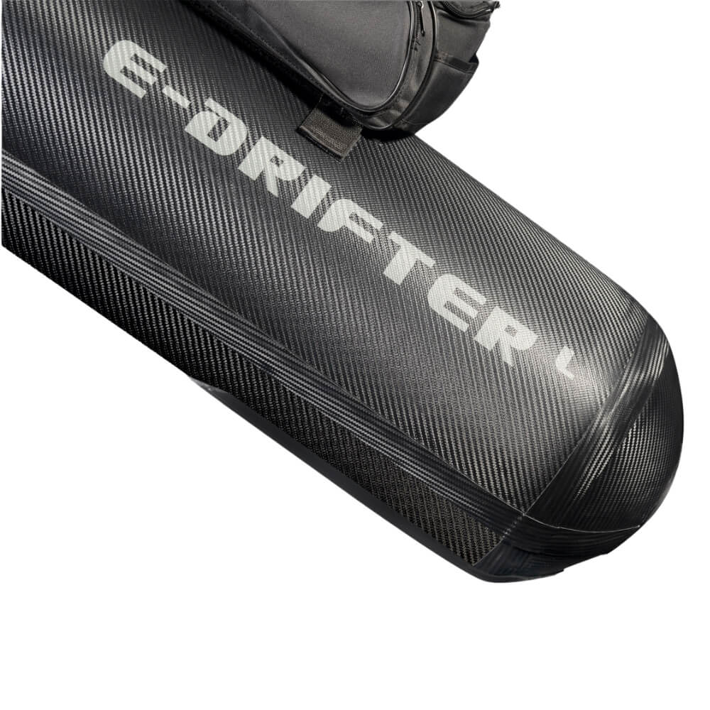 Float Plus E-Drifter L Bellyboot Logo Detail