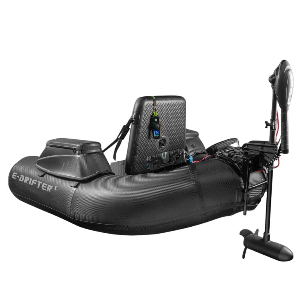 Float Plus E-Drifter L Bellyboot Beispiel mit Motor