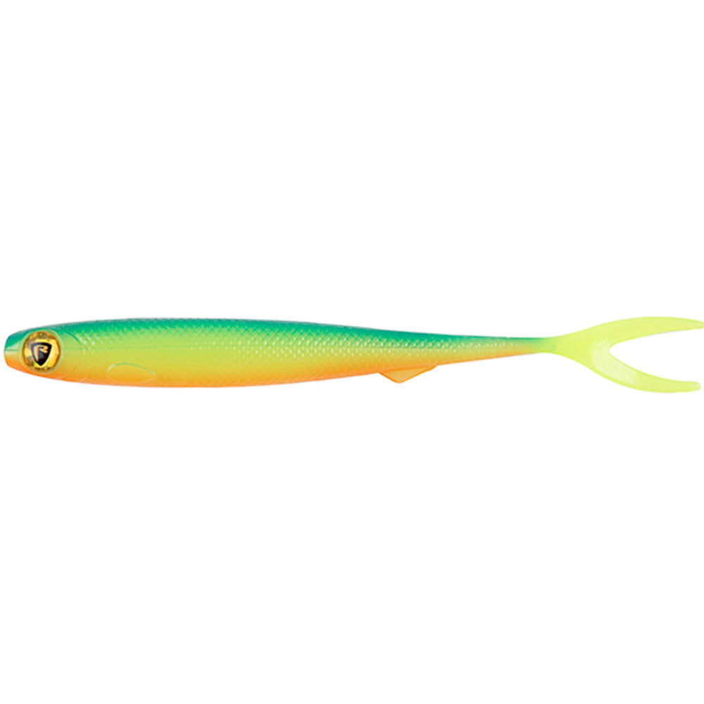 Fox Rage Slick Finesse 9 cm Blue Back Chartreuse