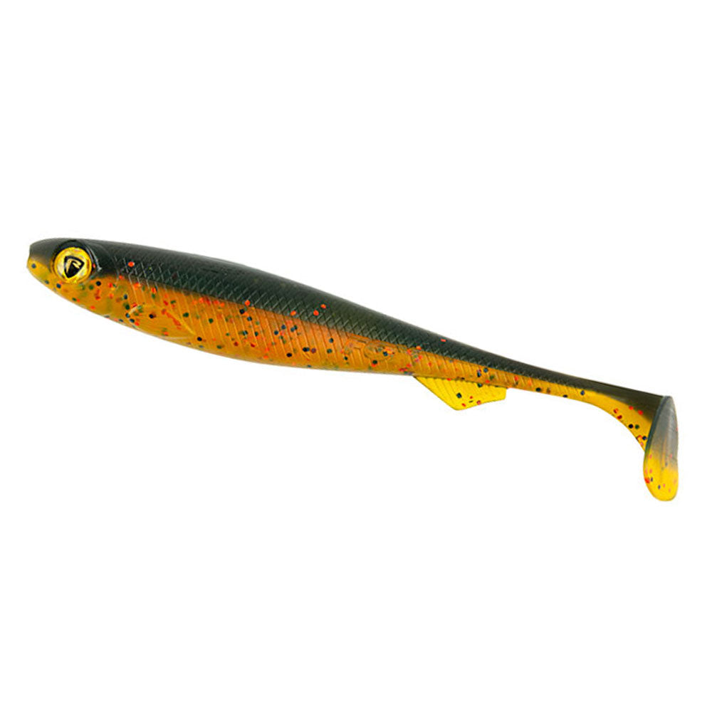 Fox Rage Slick Shad 13 cm Dark Oil UV