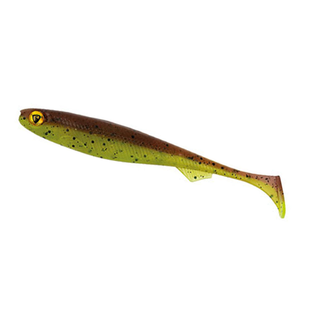 Fox Rage Slick Shad 13 cm Green Pumpkin UV