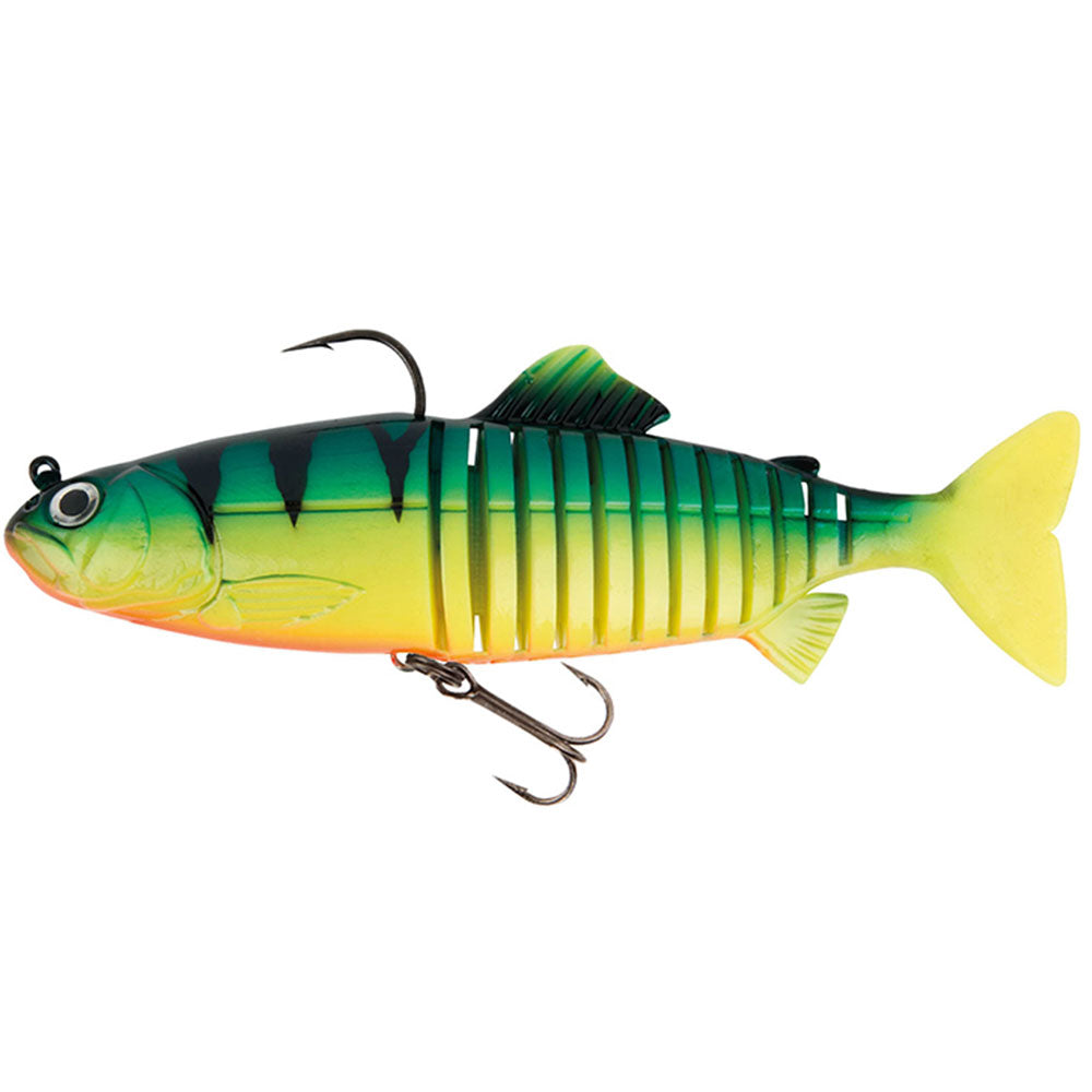 Fox Rage Ultra UV Jointed Replicant Swimbait 18 cm 80 g Firetiger