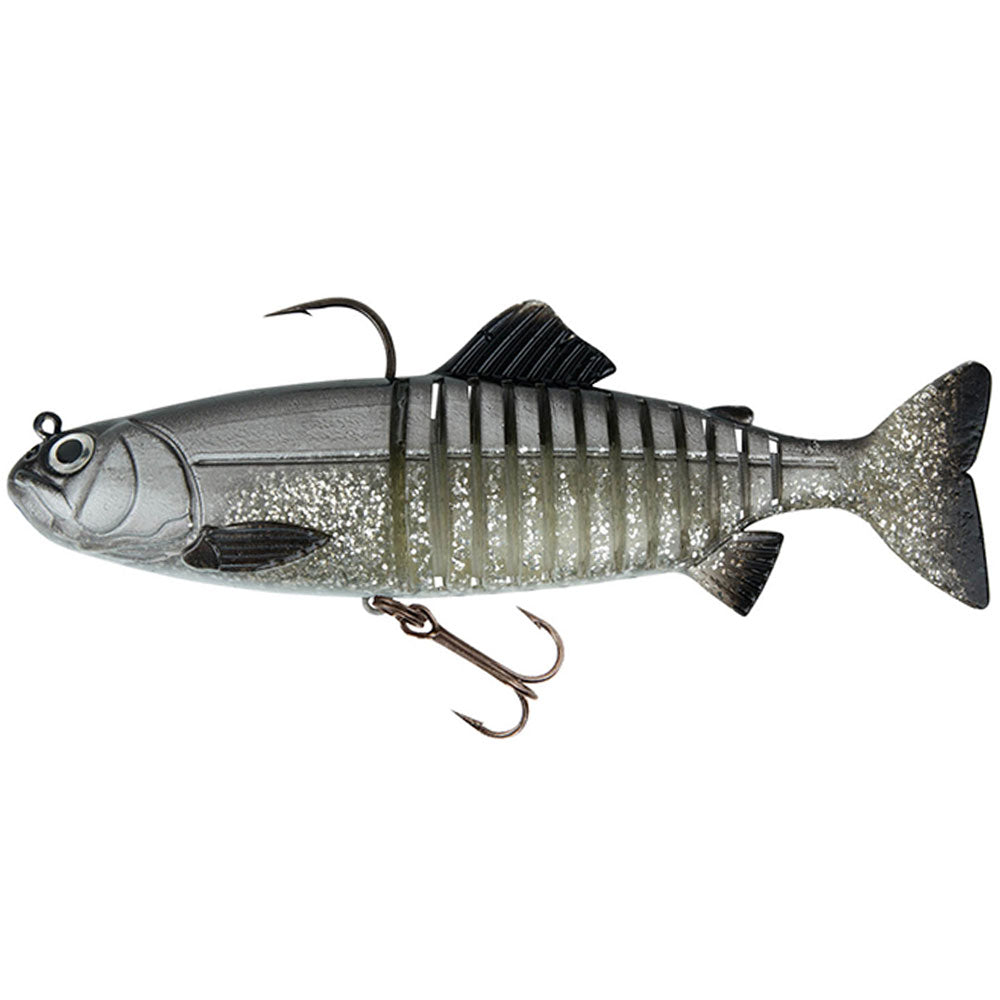 Fox Rage Ultra UV Jointed Replicant Swimbait 18 cm 80 g Silver Baitfish