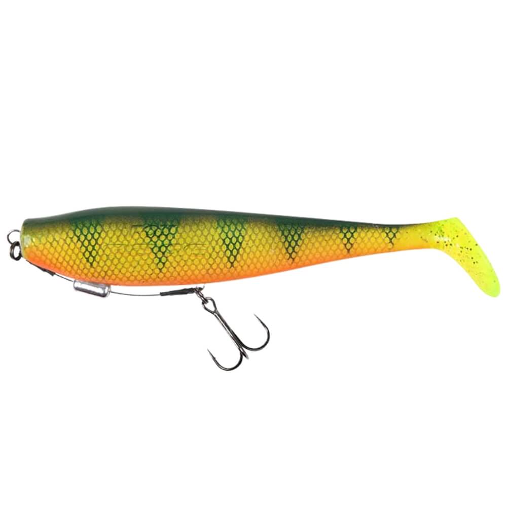 Fox Rage Zander Pro Shad Loaded 16 cm / 18 cm UV Natural Perch