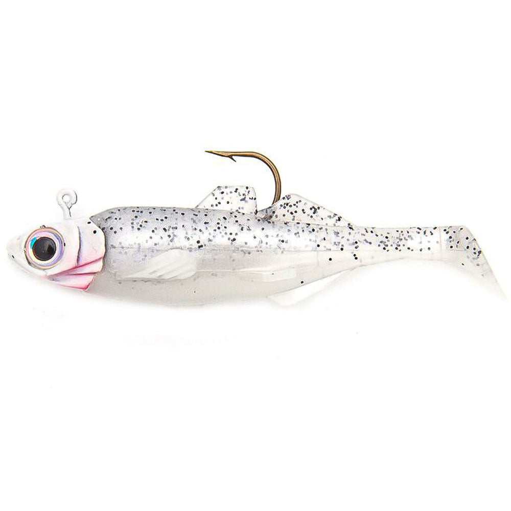 Gitzit Paddle Fry Rigged 3 7,6 cm White