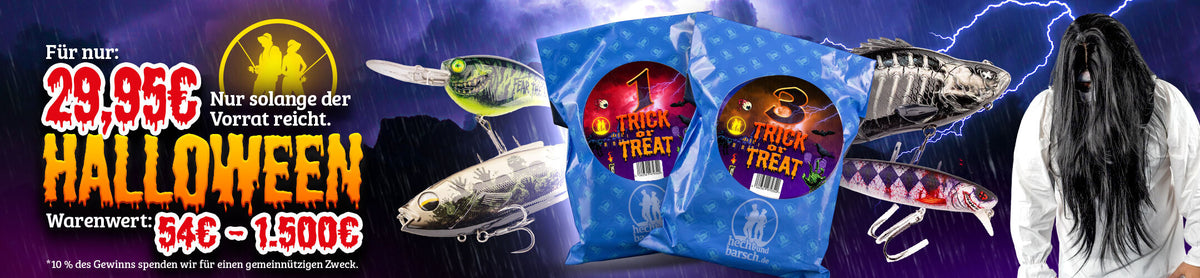 Die Hecht&Barsch Halloween 26 Überraschungstüte, mit limitierten Sonderfarben und nur solange der Vorrat reicht