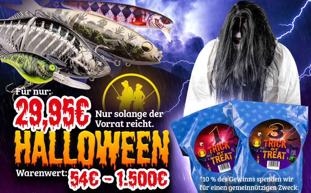 Die Hecht&Barsch Halloween 26 Überraschungstüte, mit limitierten Sonderfarben und nur solange der Vorrat reicht