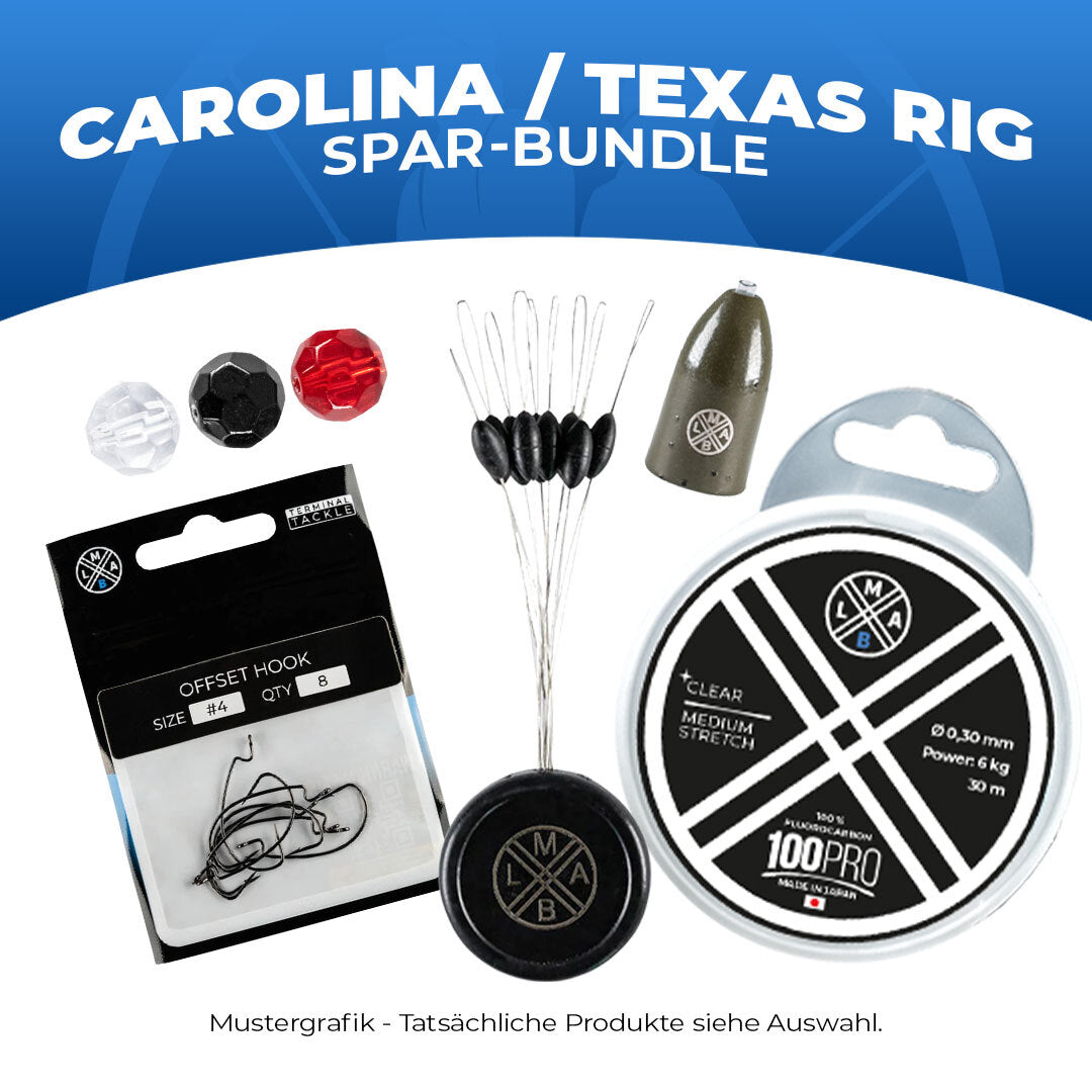 Carolina Rig /Texas Rig | Spar-Bundle Terminal Tackle für Carolina Rig /Texas Rig von LMAB Cover Img
