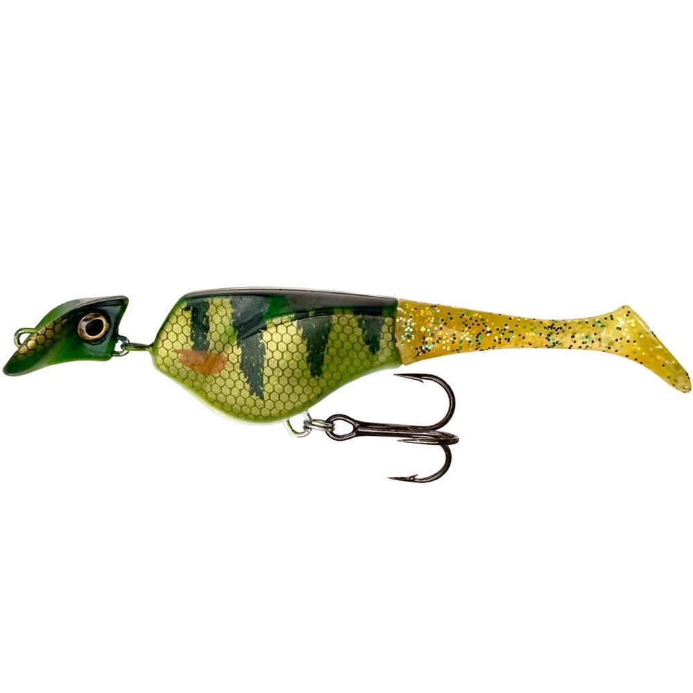 Headbanger Lures Headbanger Shad 11 cm 13 g Sinking Natural Perch