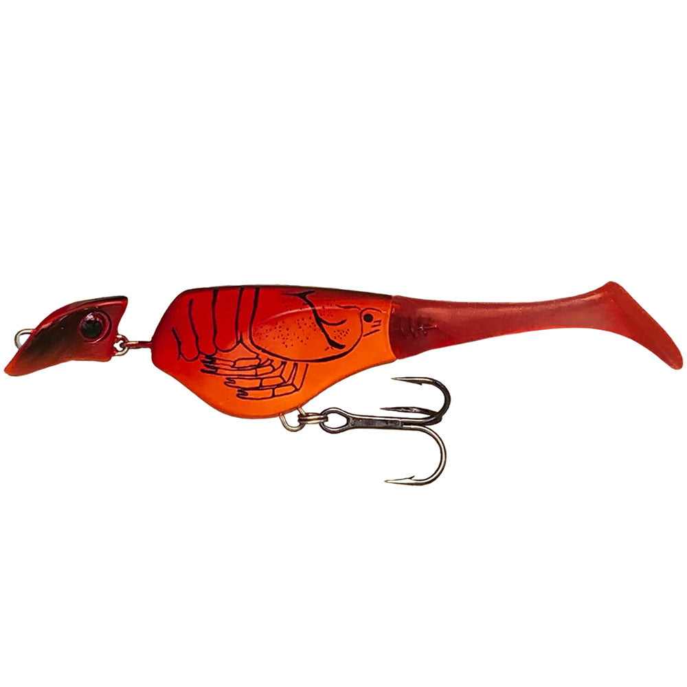 Headbanger Lures Headbanger Shad 11 cm 13 g Sinking Red Craw